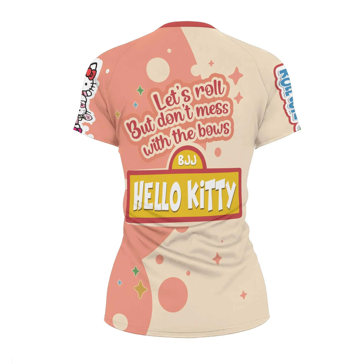 Hello Kitty Maglietta Kuromi Cuore Maniche Corte Ragazze Hello Kitty Maglietta Kuromi Cuore Maniche Corte Ragazze