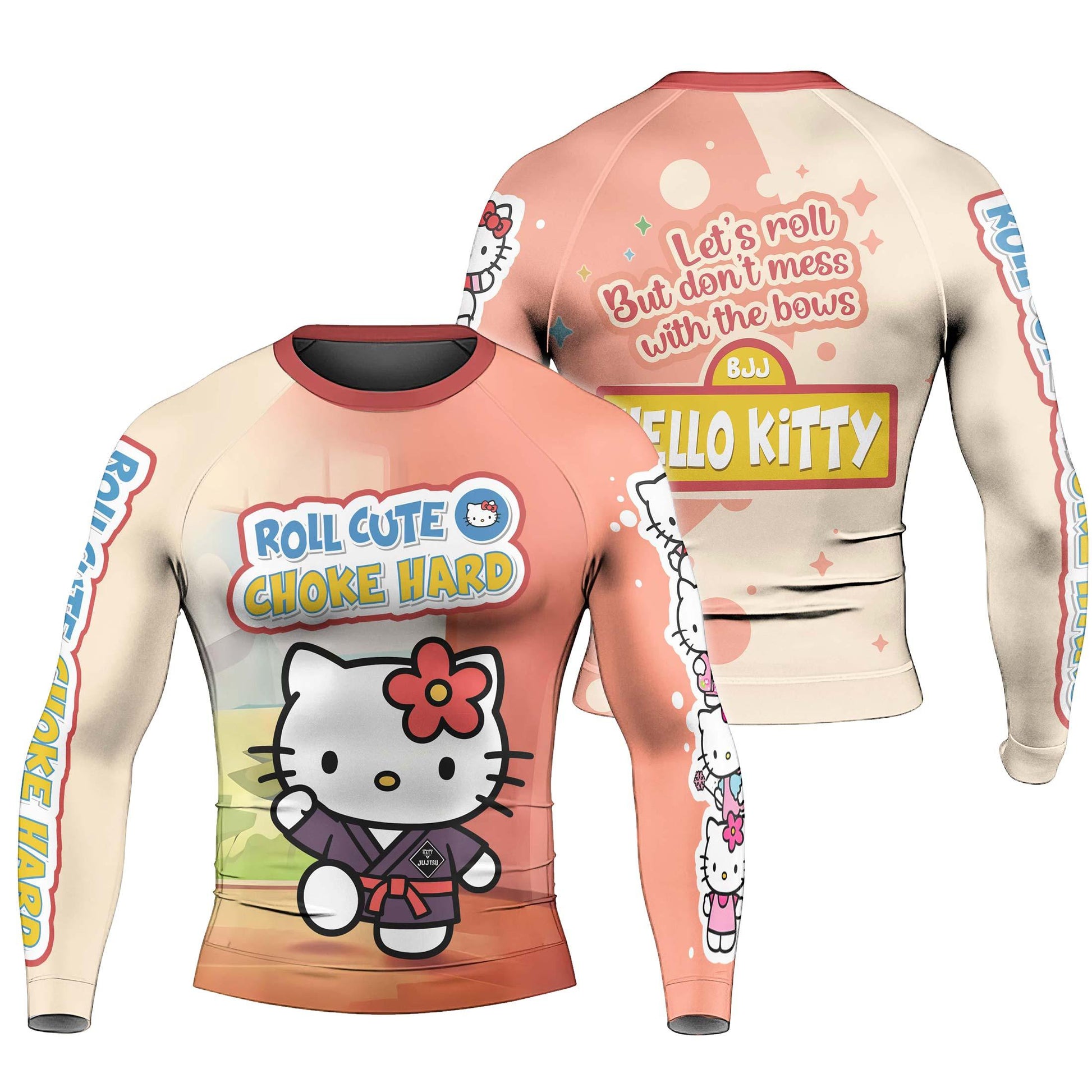 Let's Roll With Hello Kitty Rash Guard