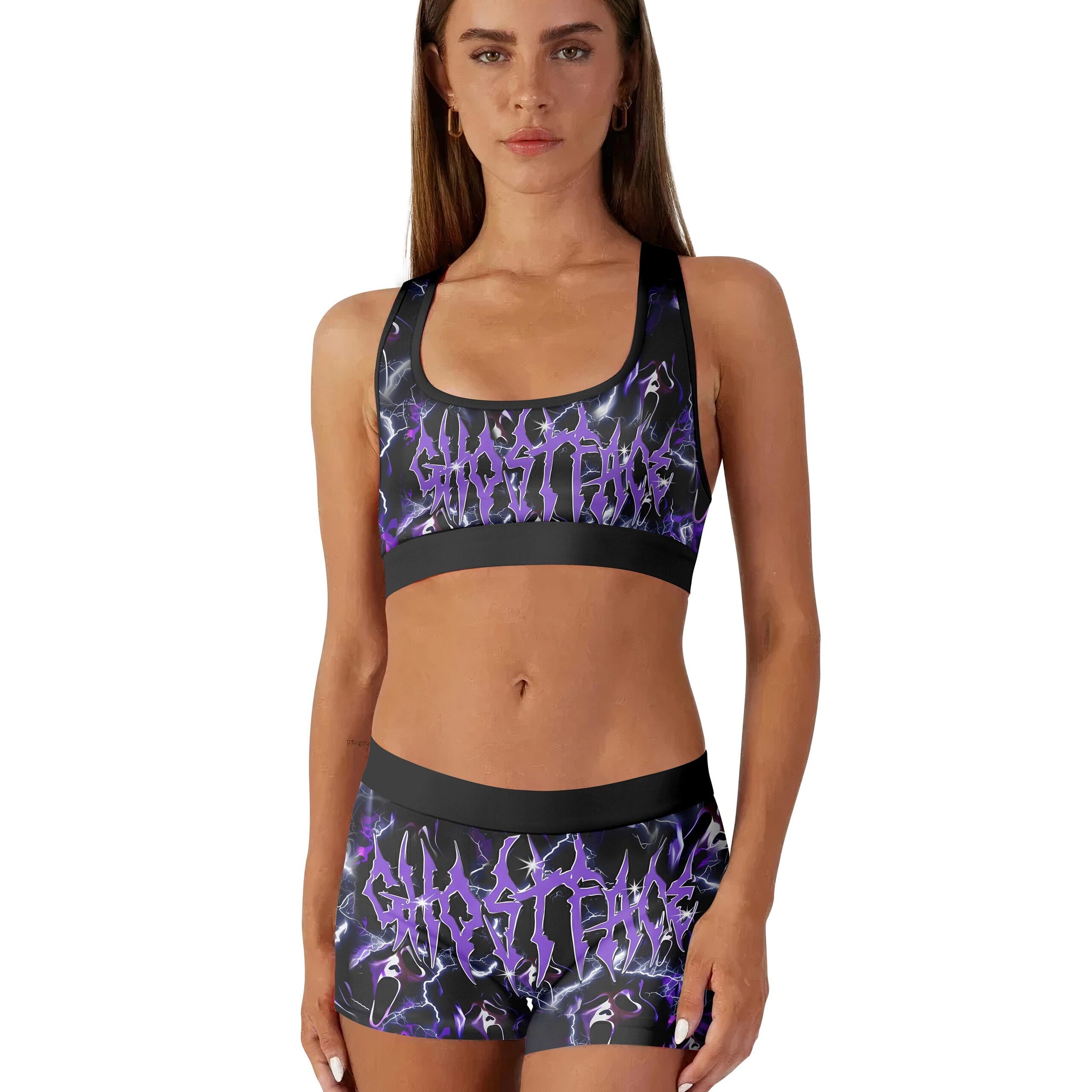 Lightning Ghostface Women's Workout Set
