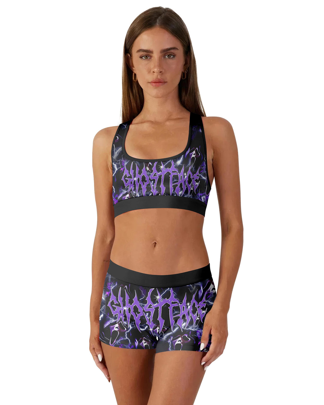 Lightning Ghostface Women's Workout Set