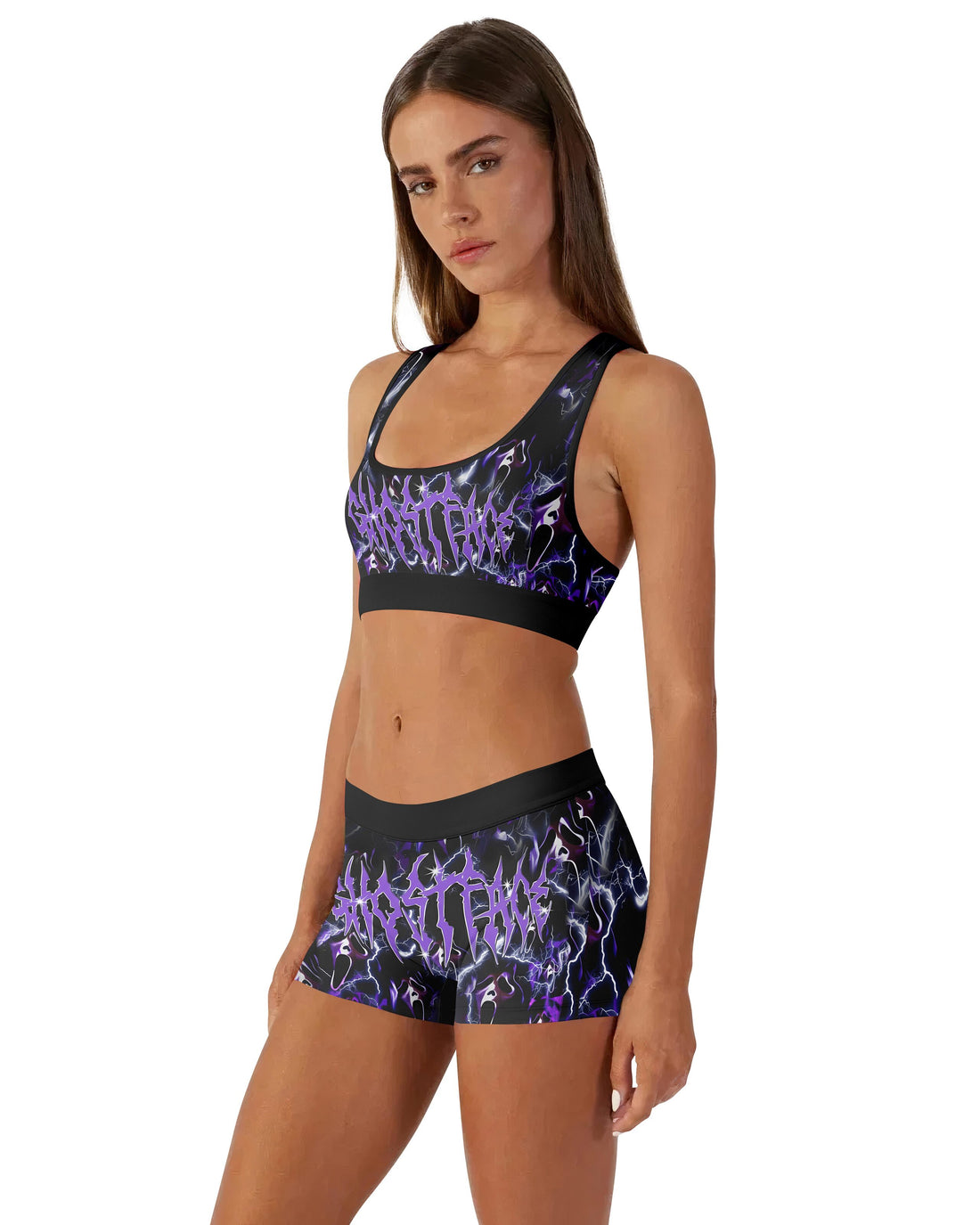 Lightning Ghostface Women's Workout Set