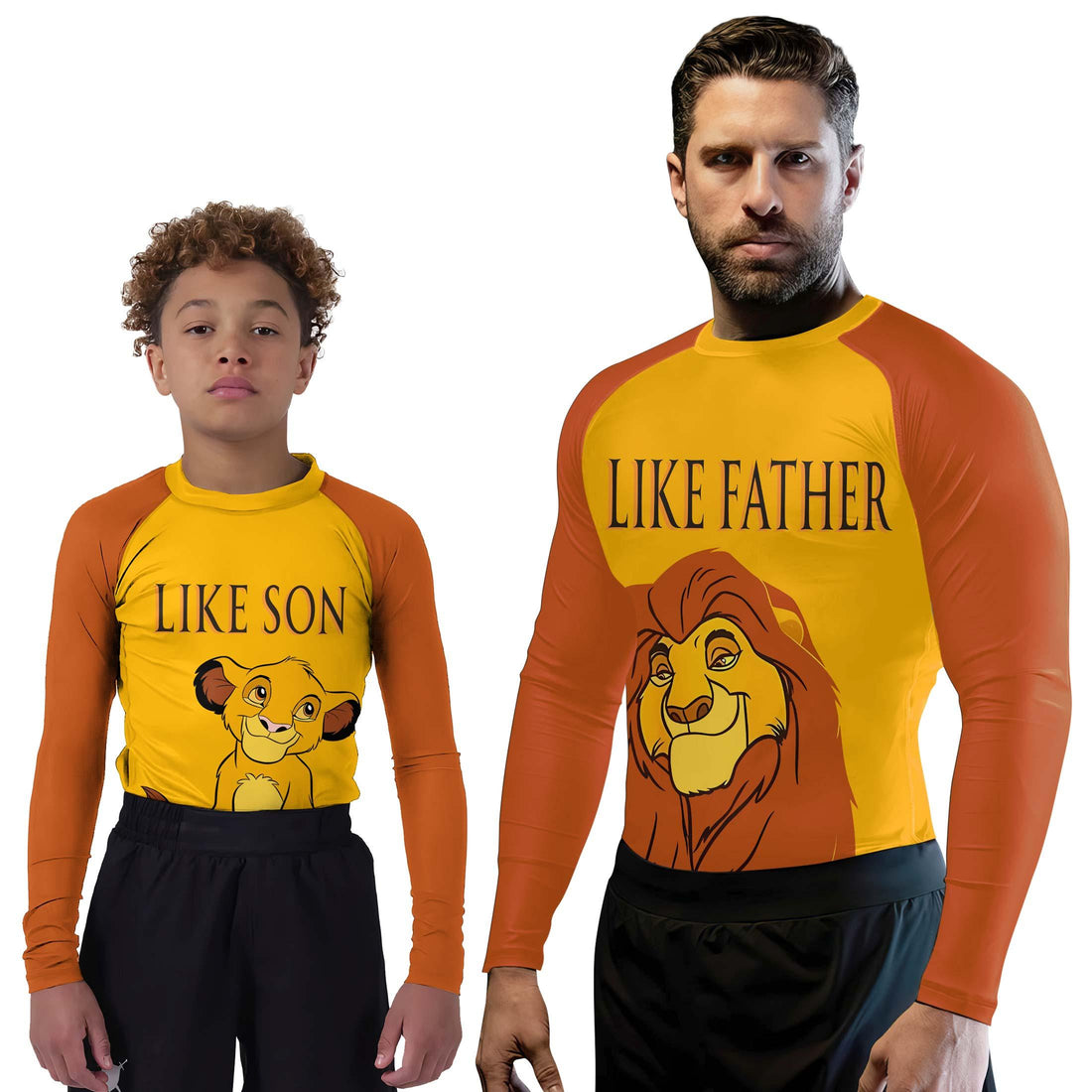 Lion King Like Father Like Son Rash Guard