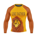 Lion King Like Father Like Son Rash Guard