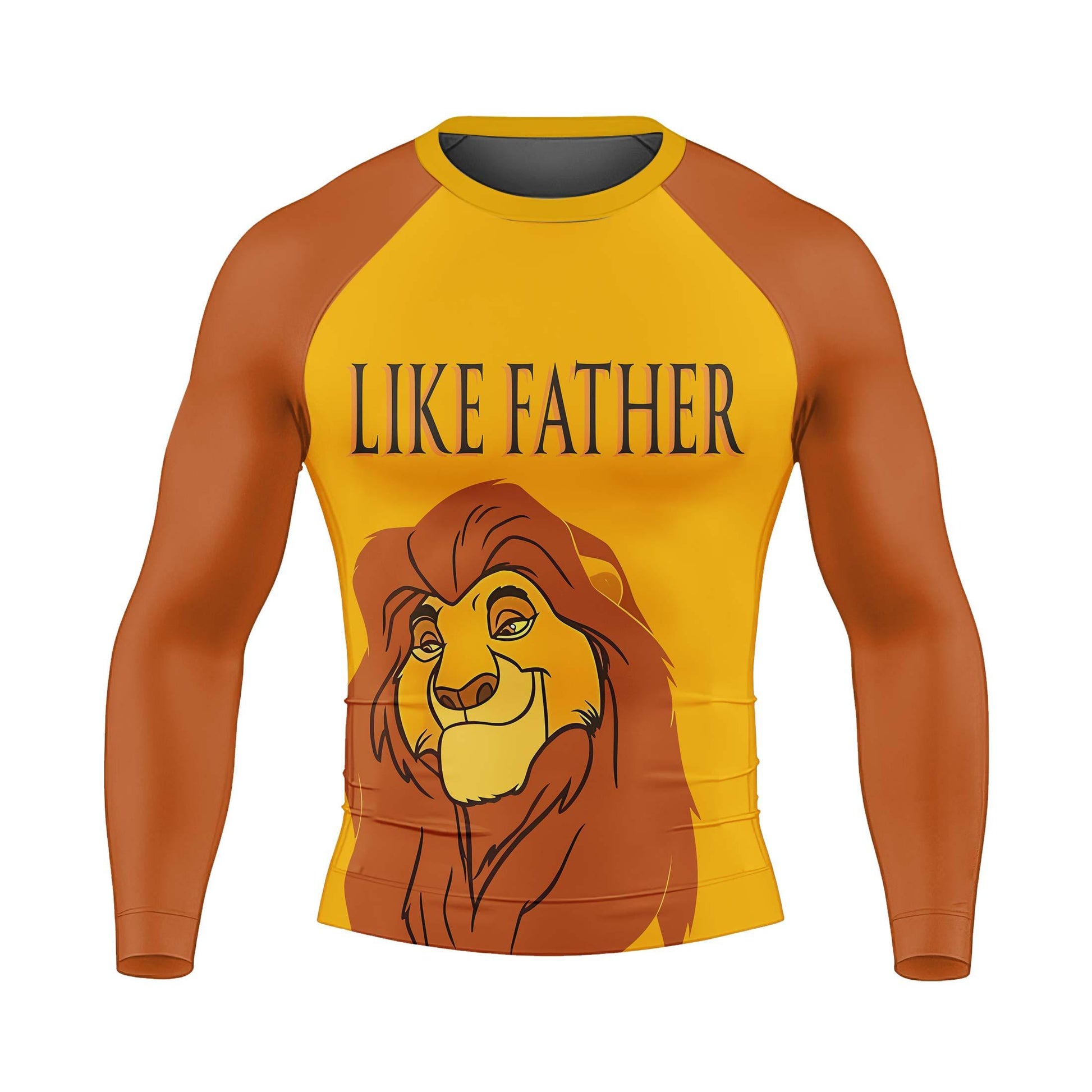 Lion King Like Father Like Son Rash Guard