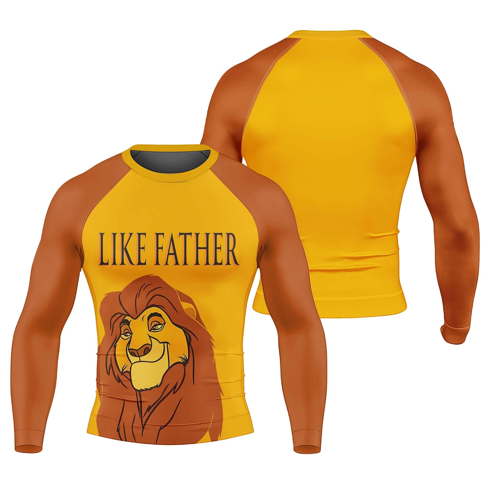 Lion King Like Father Like Son Rash Guard