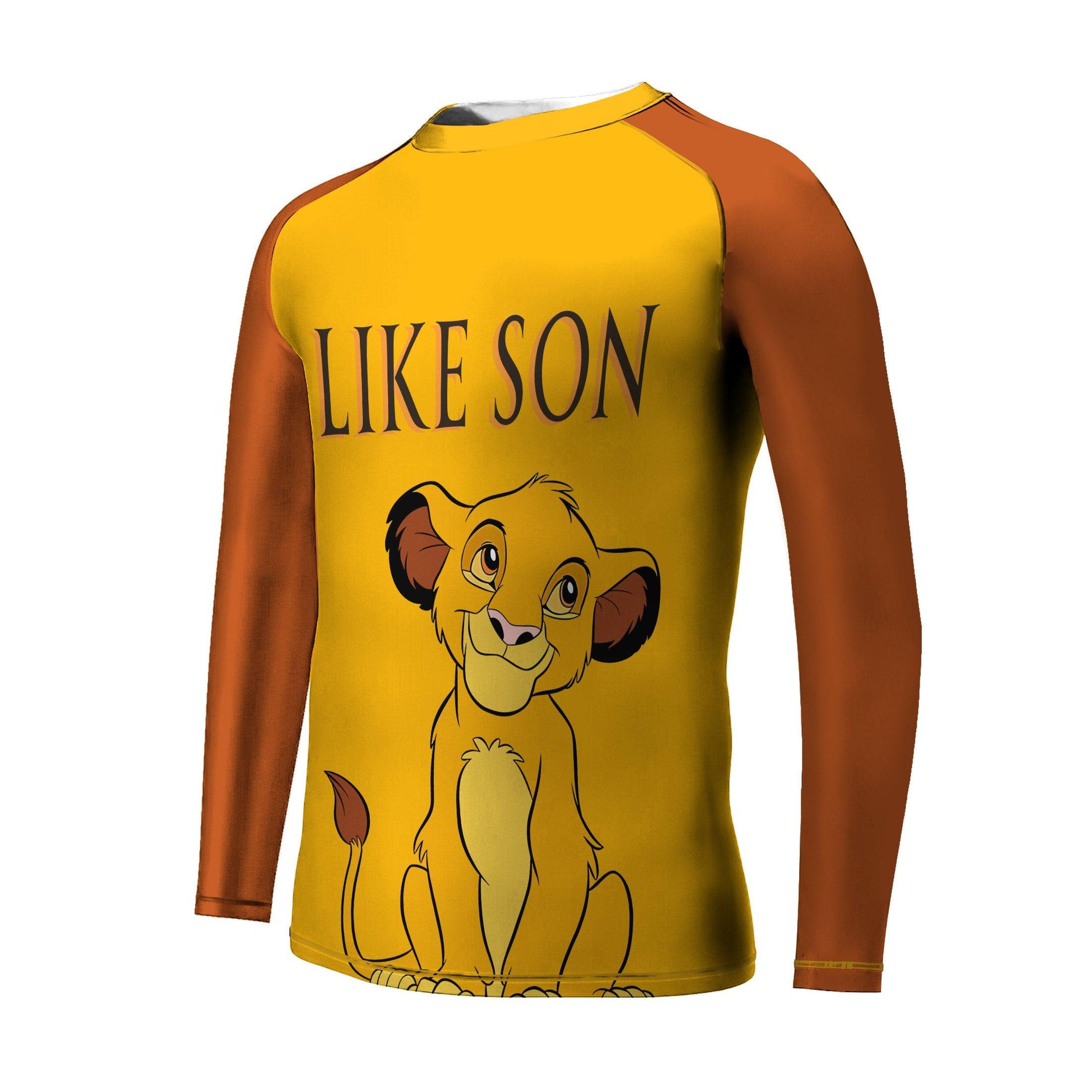 Lion King Like Father Like Son Rash Guard