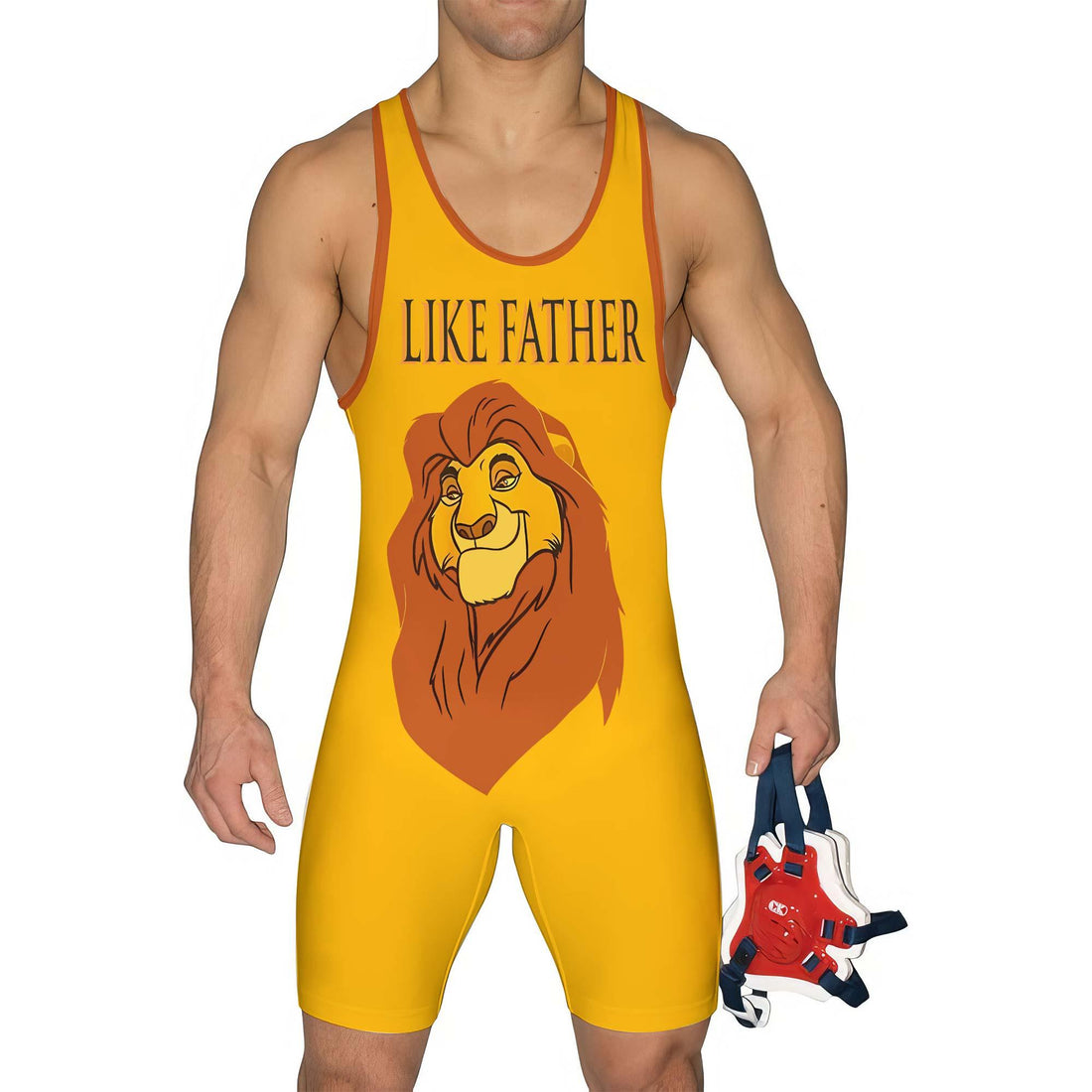 Lion King Like Father Like Son Wrestling Singlet