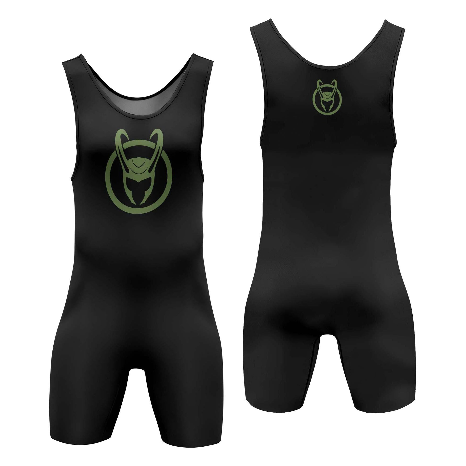 Loki Symbol Wrestling Singlet
