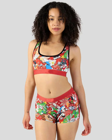Looney Tunes Christmas Women's Workout Set