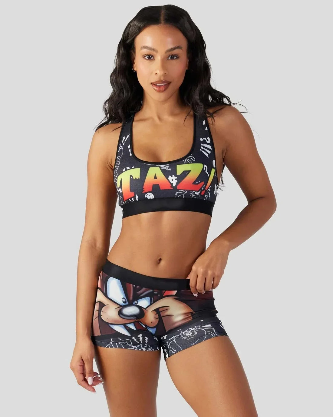 Looney Tunes Tasmanian Devil Women's Workout Set