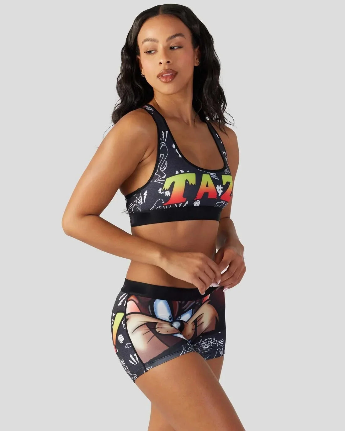 Looney Tunes Tasmanian Devil Women's Workout Set