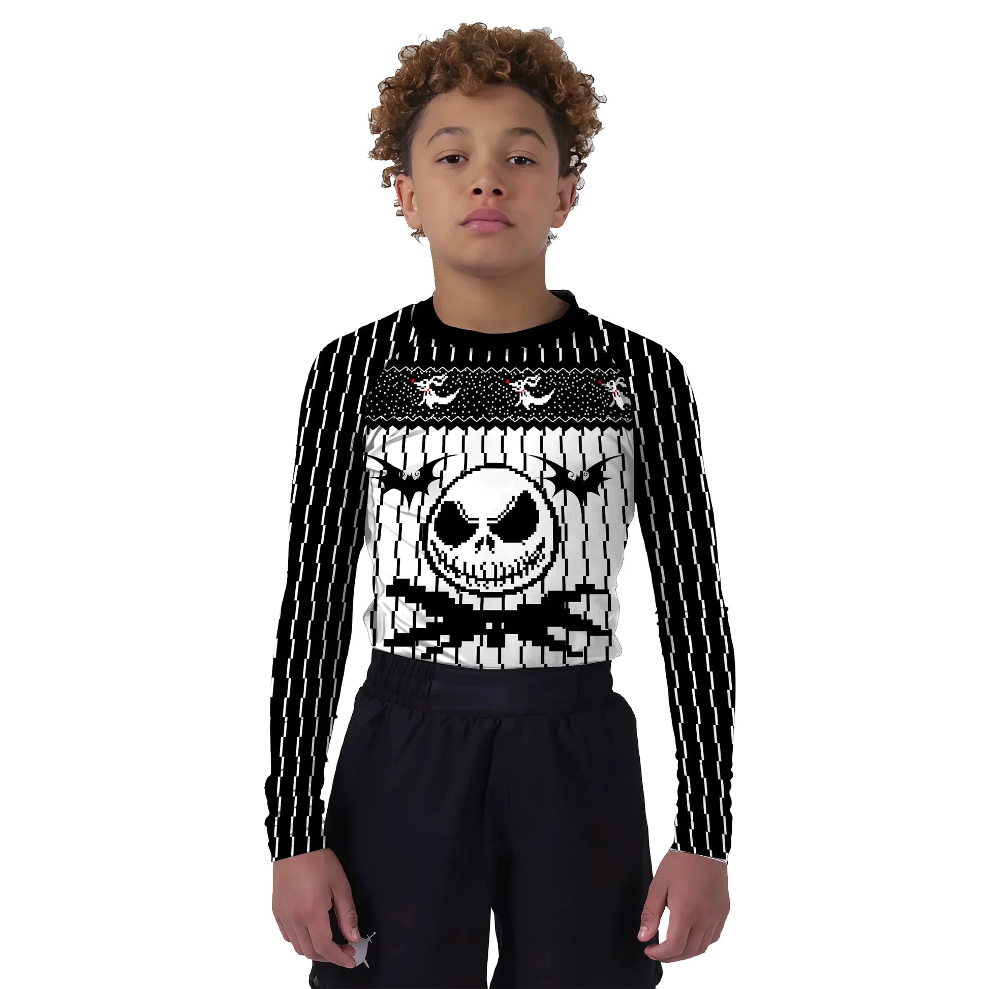 Love of Jack Skelington Kids Rash Guard