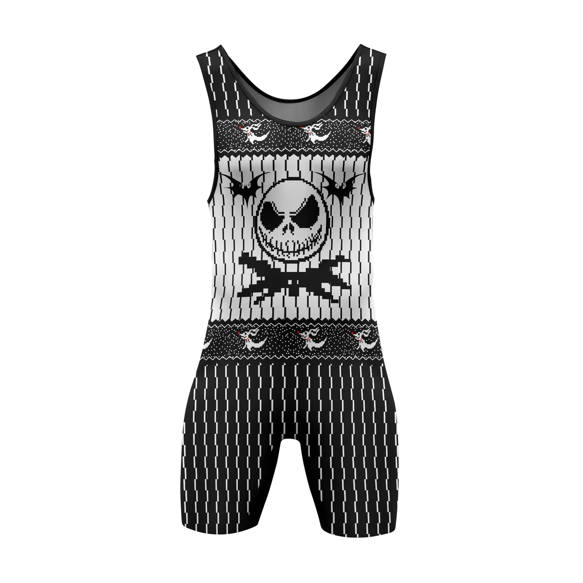 Love of Jack Skelington Wrestling Singlet