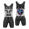 Love of Jack Skelington Wrestling Singlet