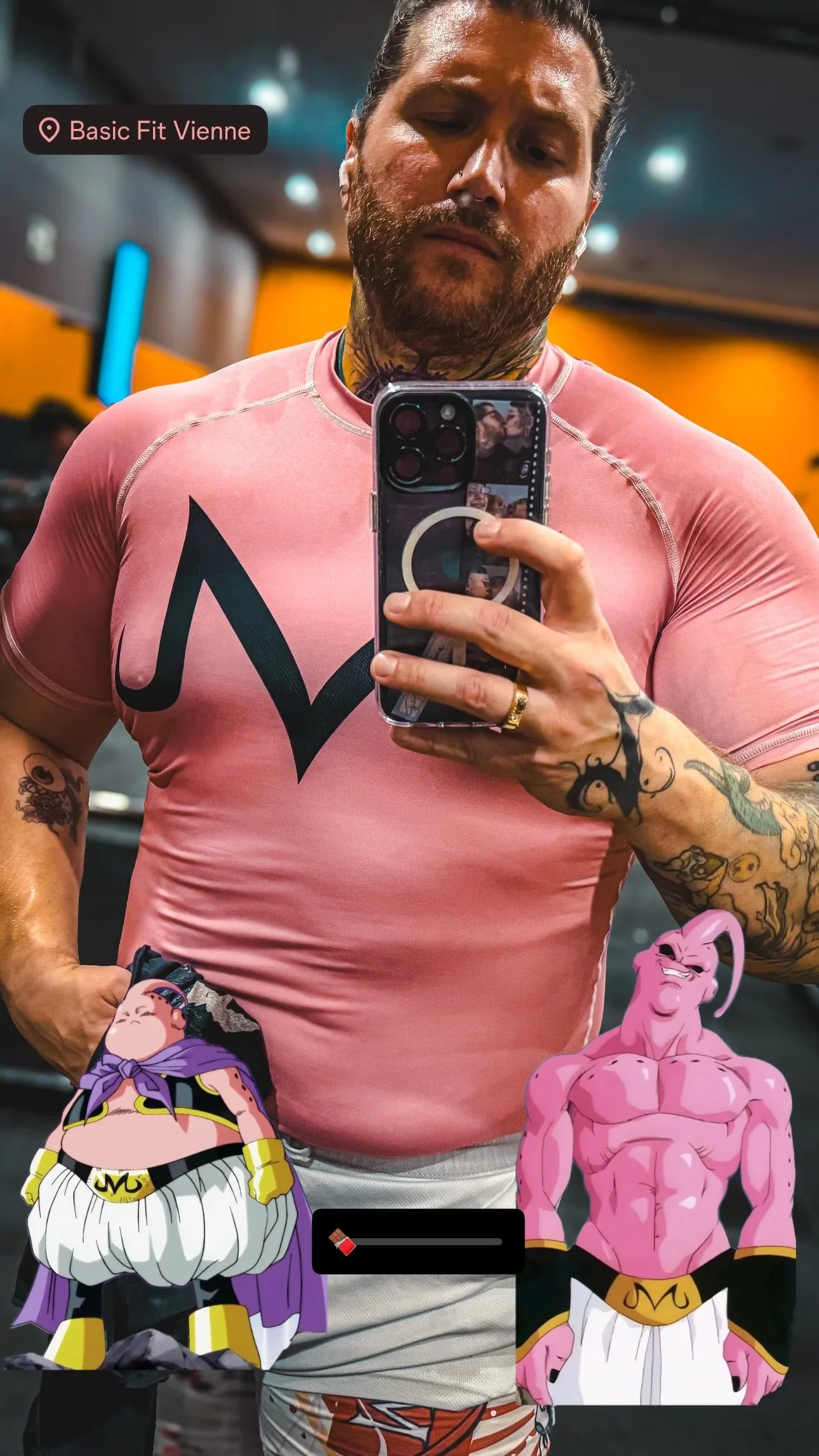 Majin Buu Cosplay Rash Guard