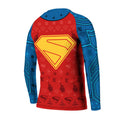 Man of Steel Christmas Kids Rash Guard