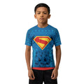 Man of Steel Christmas Kids Rash Guard