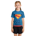 Man of Steel Christmas Kids Rash Guard