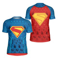 Man of Steel Christmas Kids Rash Guard