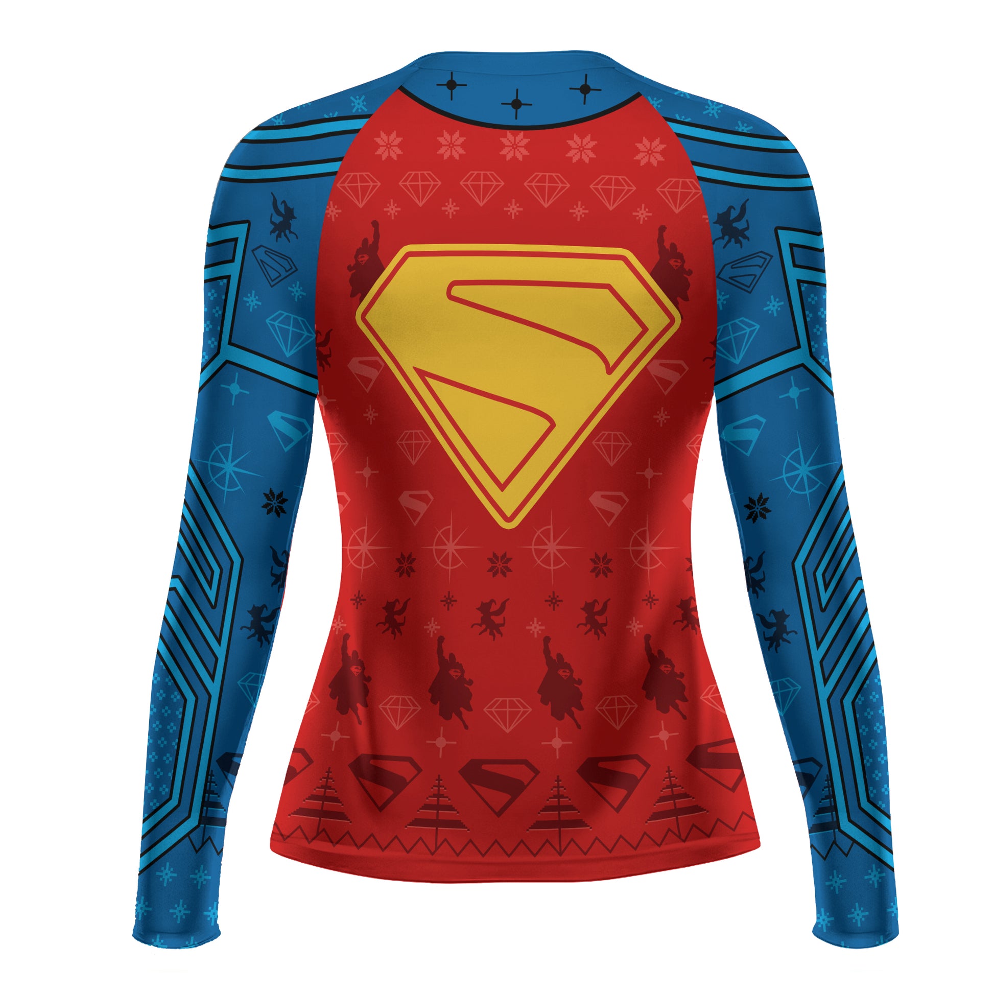 Man of Steel Christmas Rash Guard