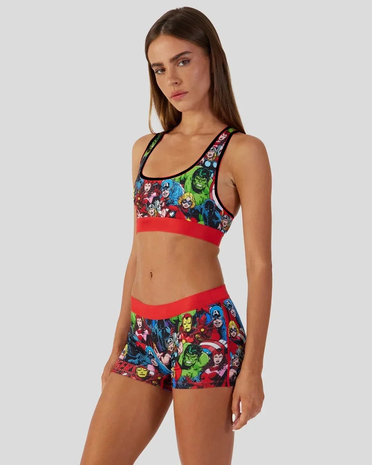 Marvel Avengers Women's Workout Set