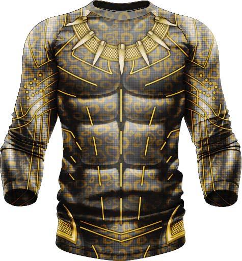 Marvel Black Panther Long Sleeve Rash Guard