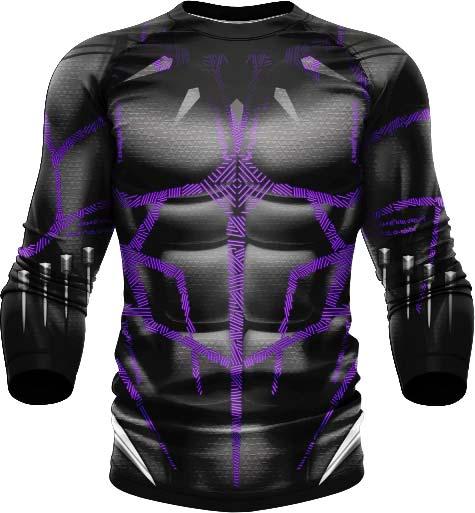 Marvel Black Panther Long Sleeve Rash Guard
