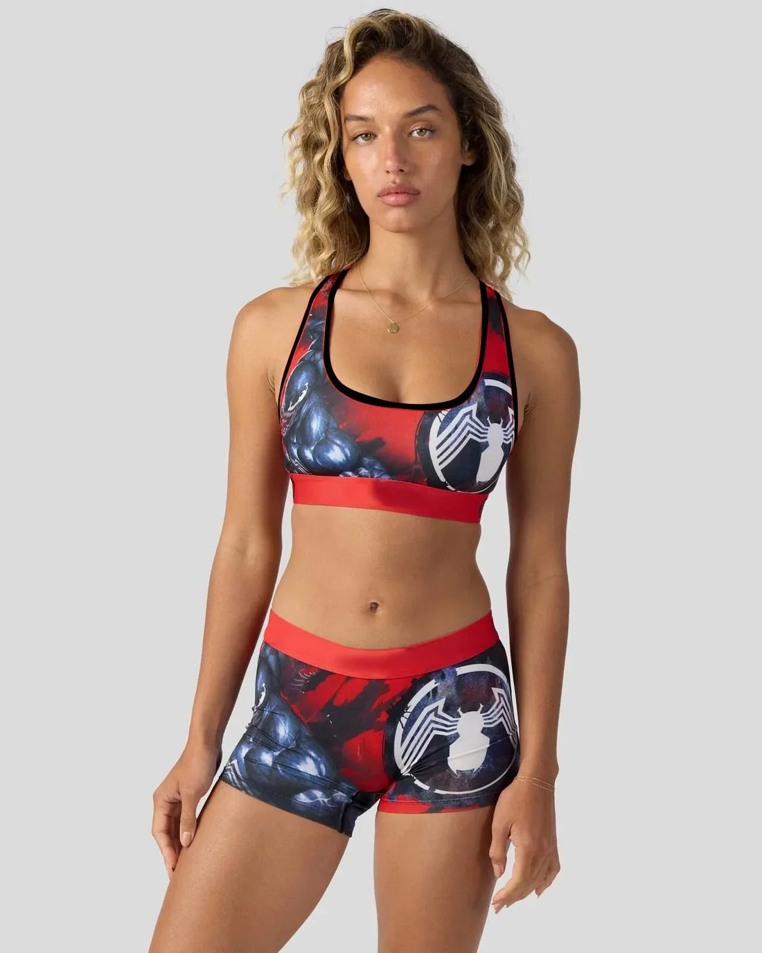 Marvel Spider Man Women's Workout Set