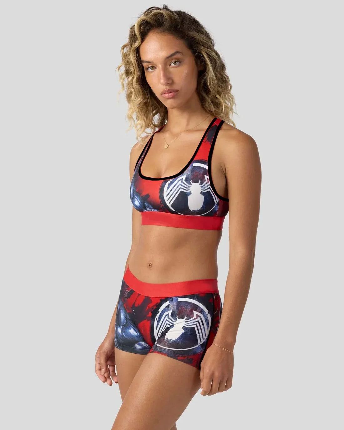 Marvel Spider Man Women's Workout Set