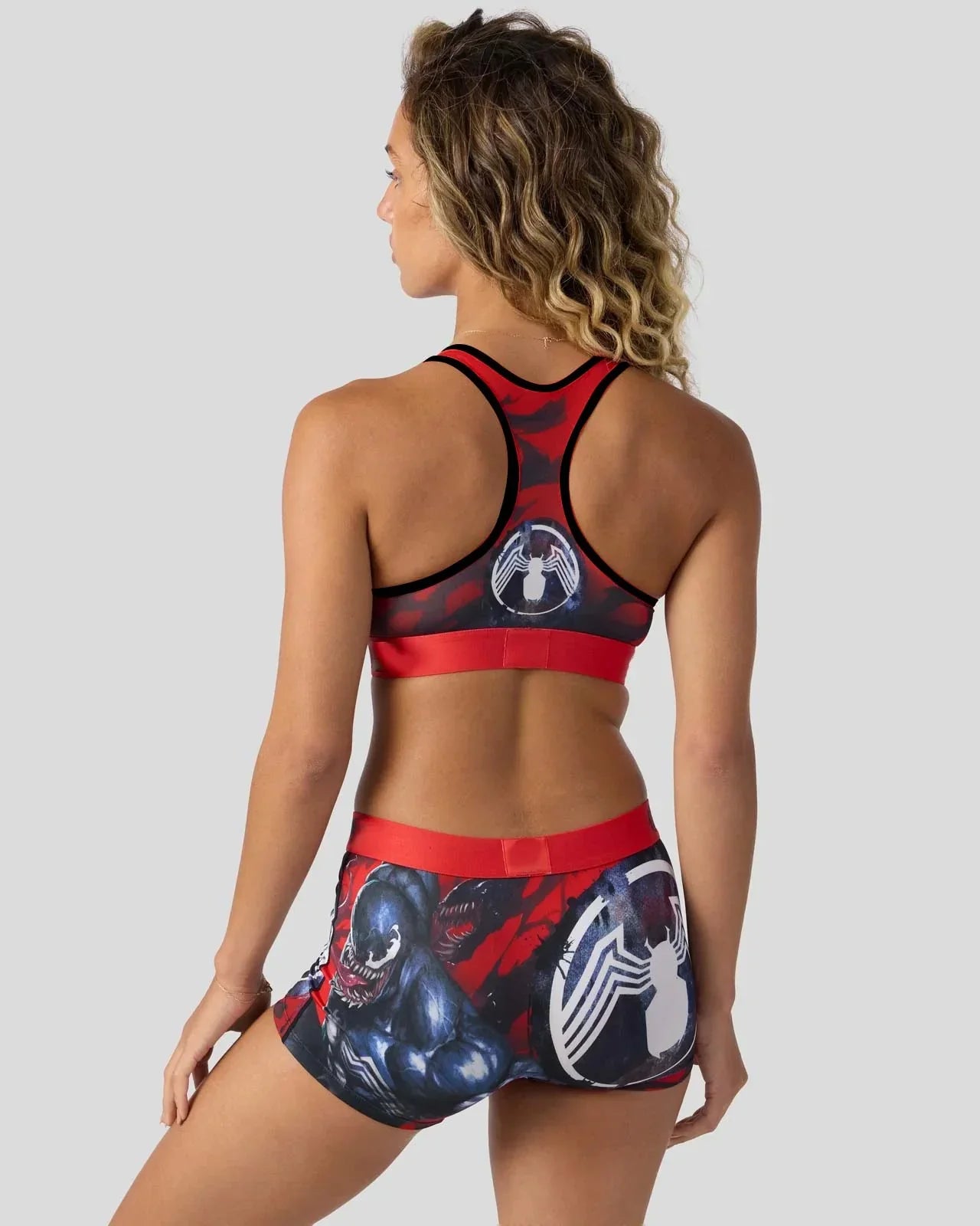 Marvel Spider Man Women's Workout Set