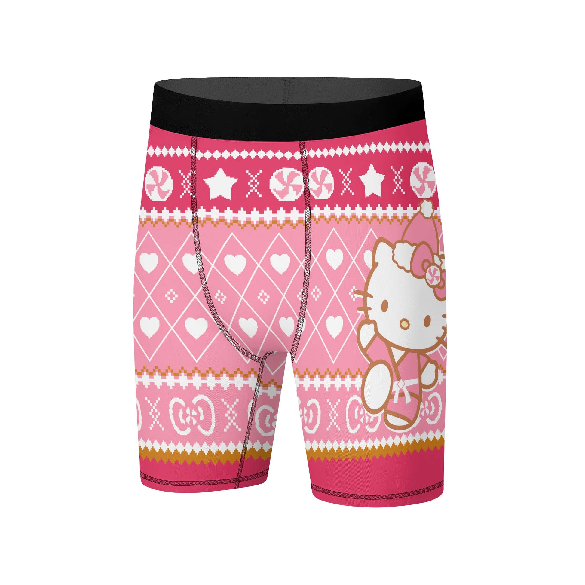 Master Hello Kitty Christmas Compression Shorts