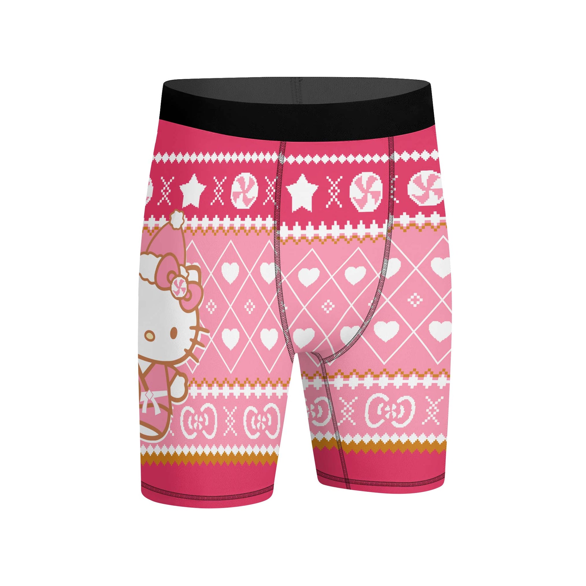 Master Hello Kitty Christmas Compression Shorts