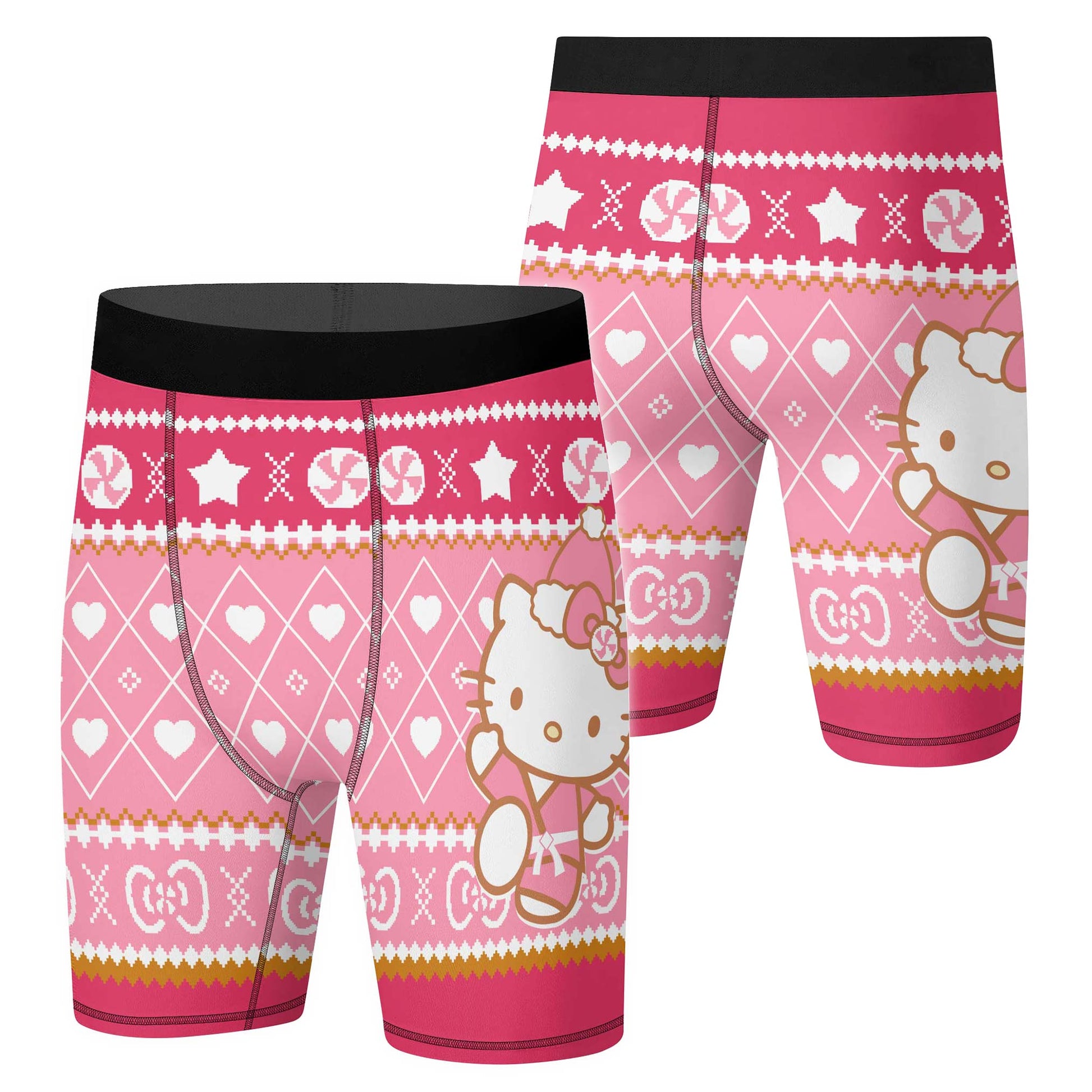 Master Hello Kitty Christmas Compression Shorts