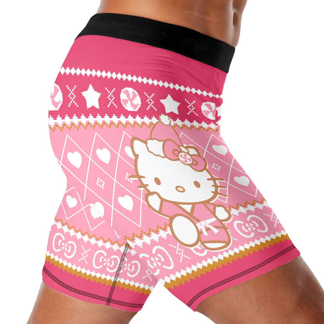 Master Hello Kitty Christmas Compression Shorts