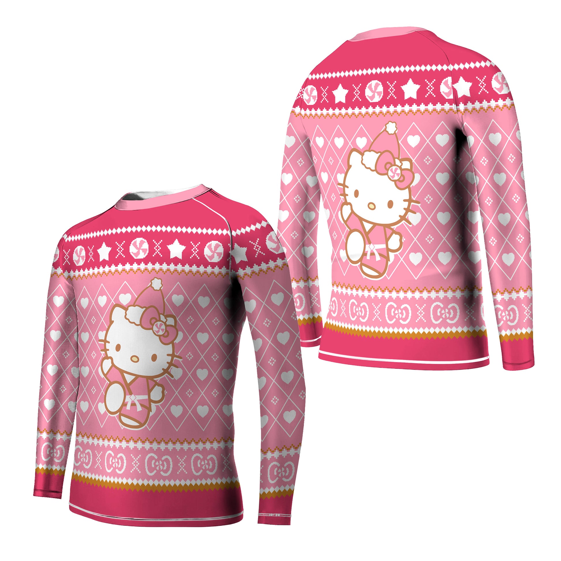 Master Hello Kitty Christmas Kids Rash Guard