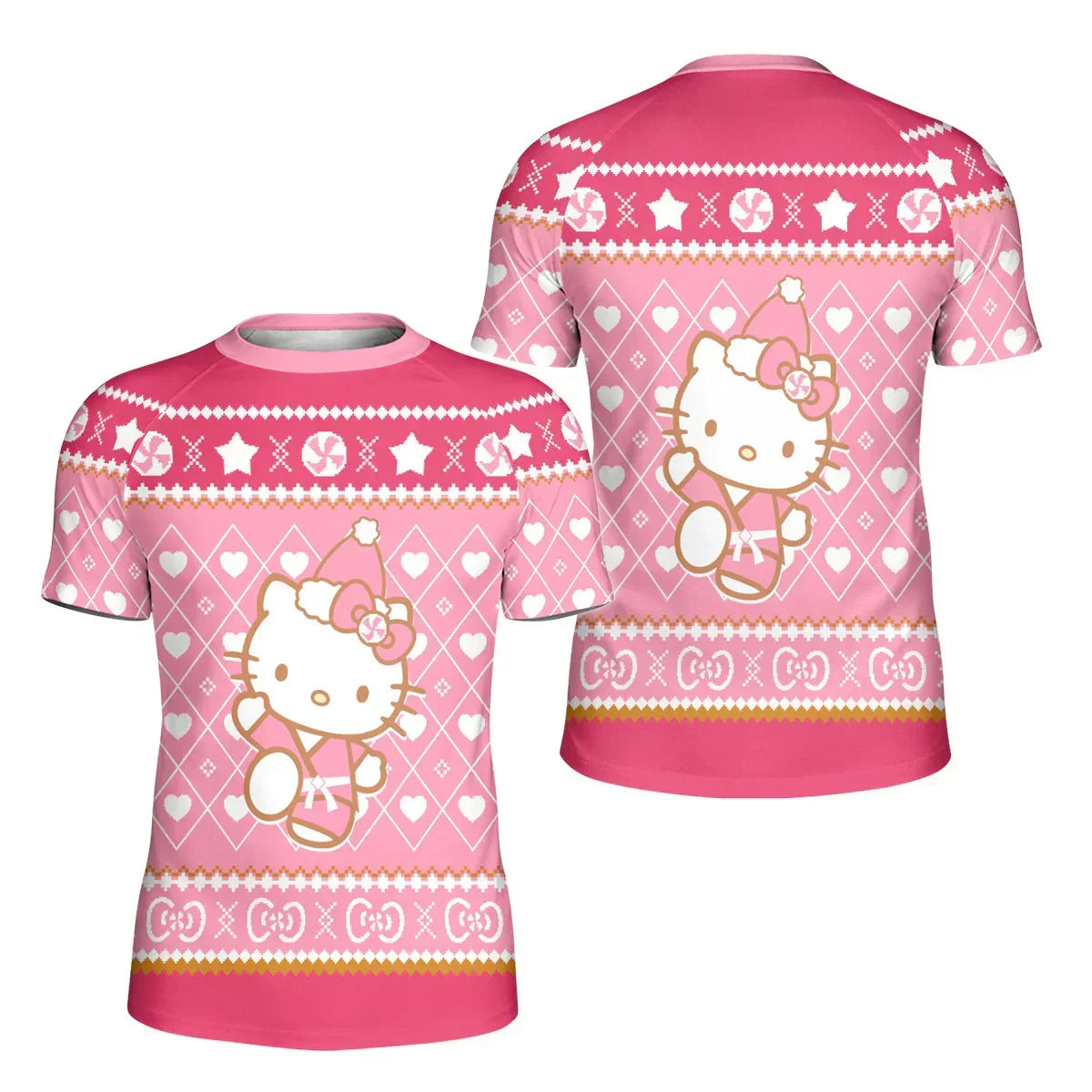 Master Hello Kitty Christmas Kids Rash Guard