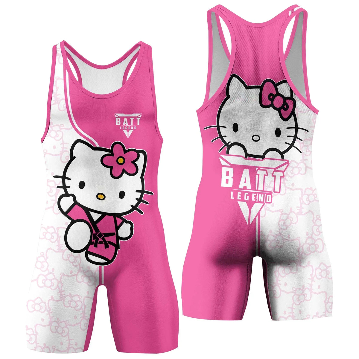 Master Hello Kitty Wrestling Singlet – Stylish Wrestling Singlet