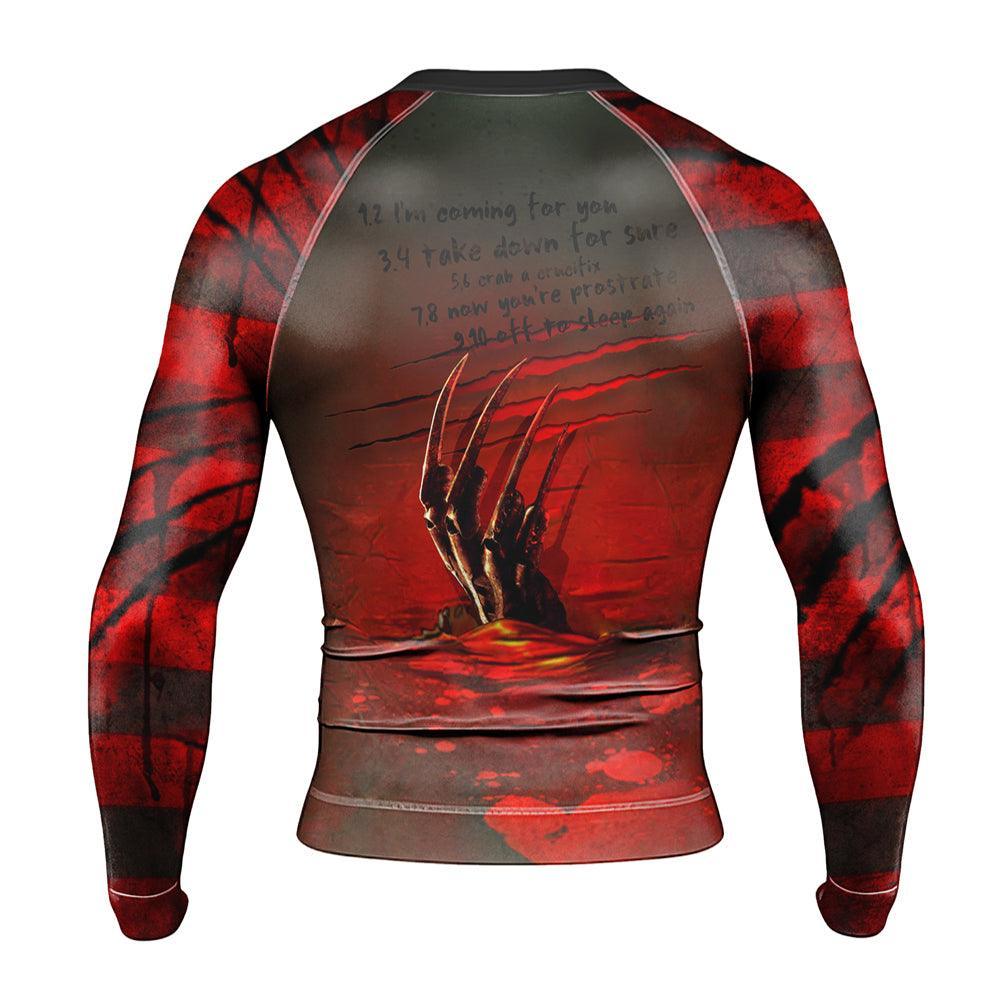 Master Jiu Jitsu Freddy Krueger Rash Guard