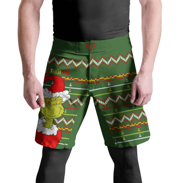 Merry Grinchmas Fight Shorts