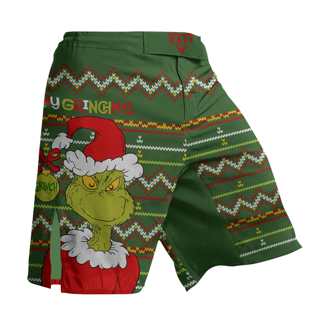 Merry Grinchmas Fight Shorts