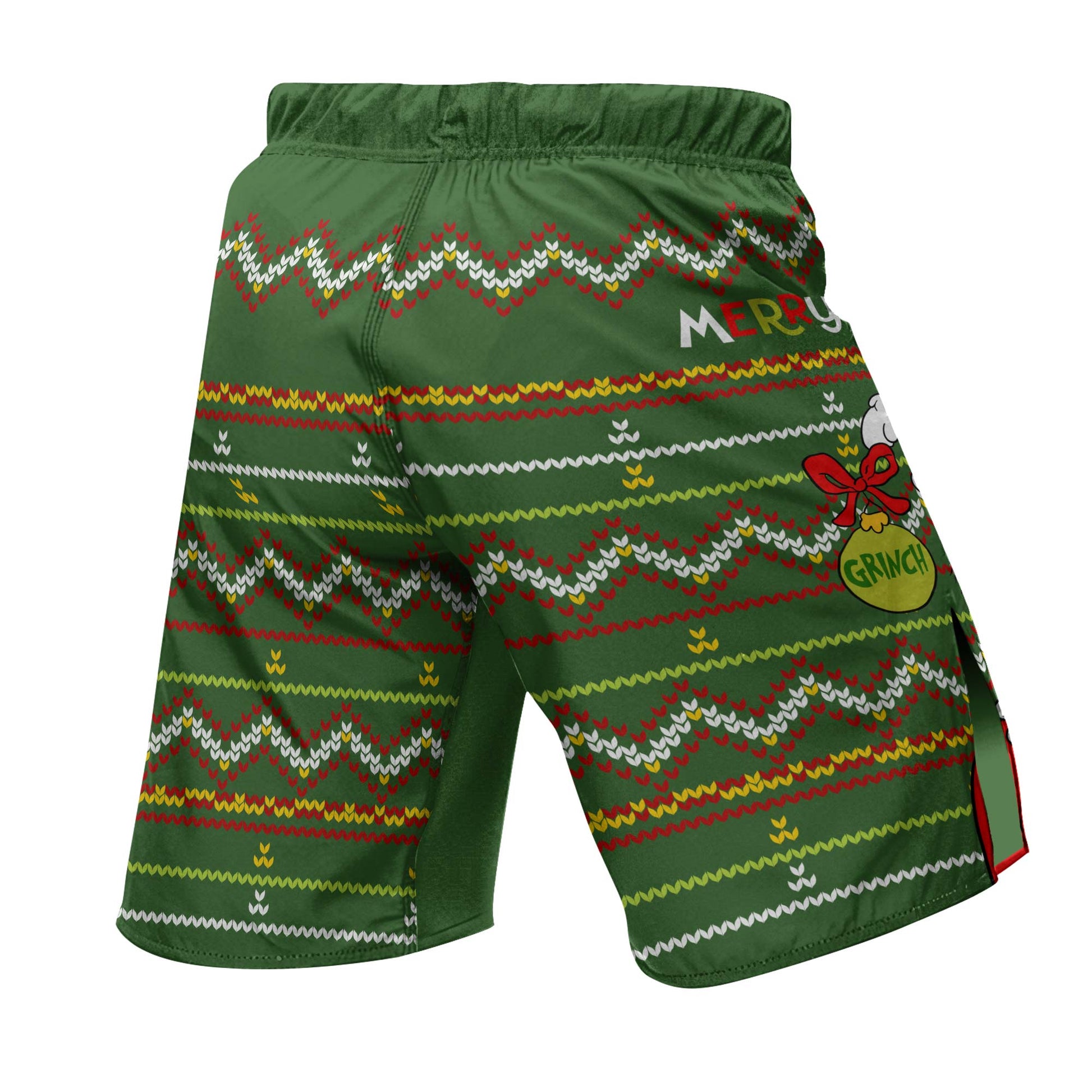 Merry Grinchmas Fight Shorts