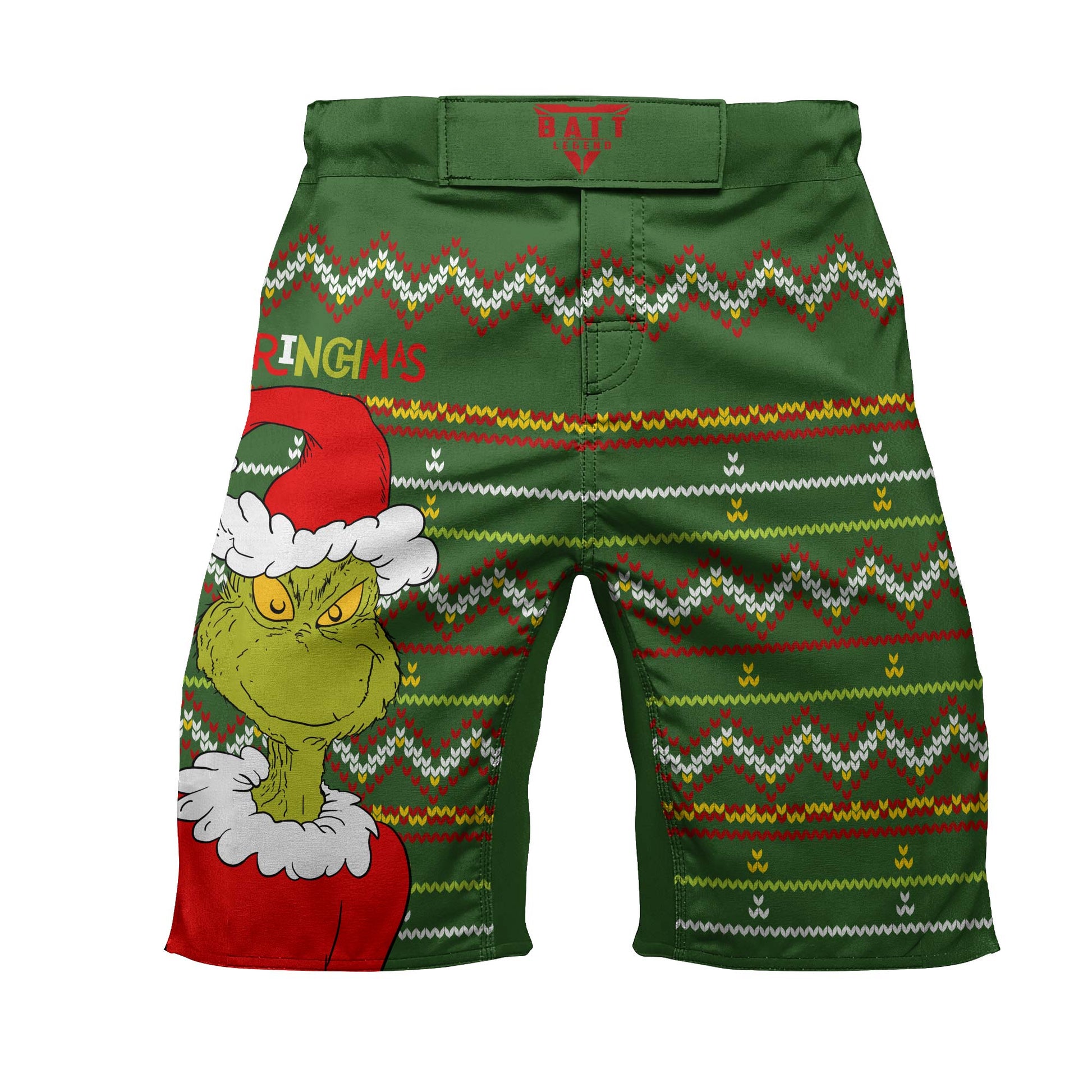 Merry Grinchmas Fight Shorts