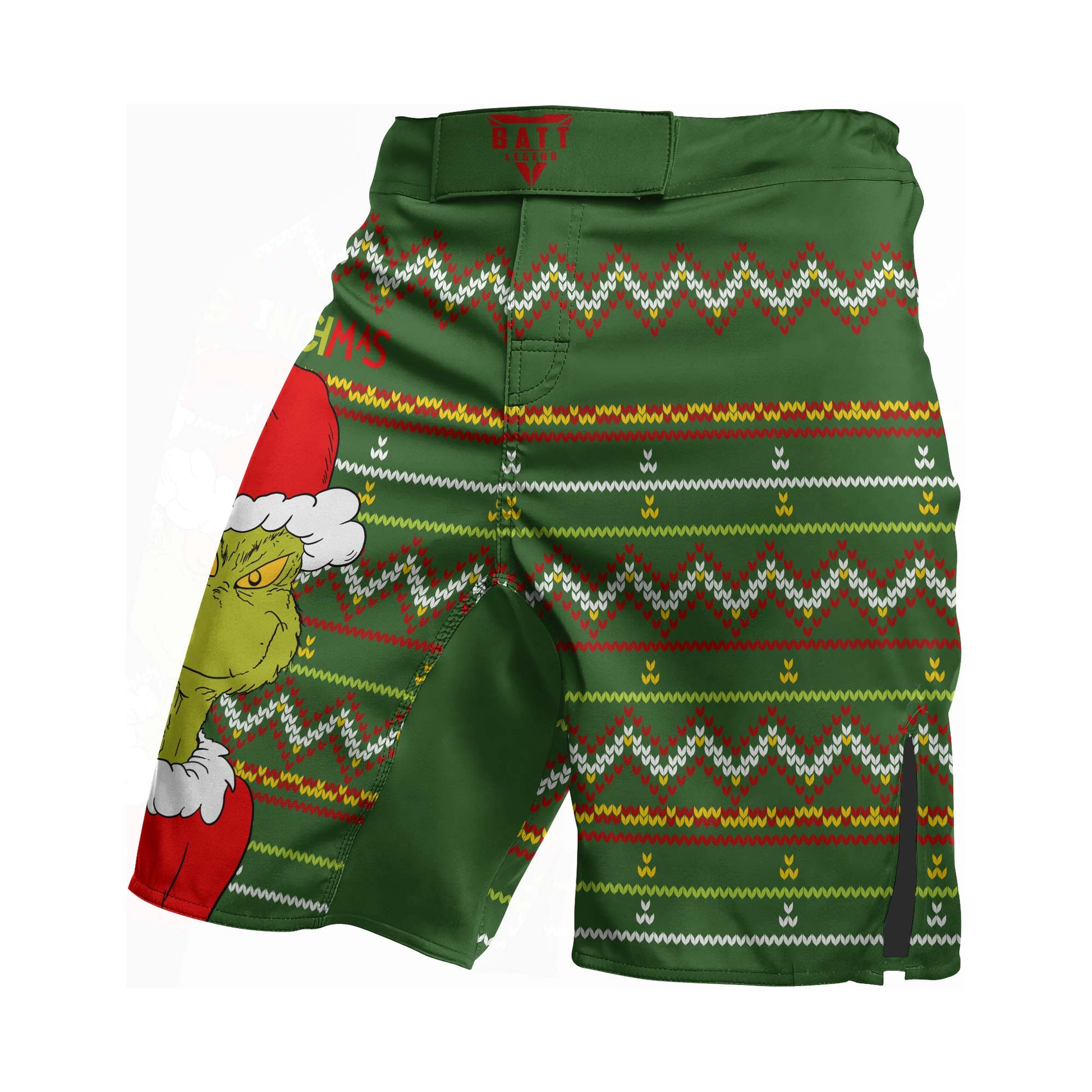 Merry Grinchmas Fight Shorts