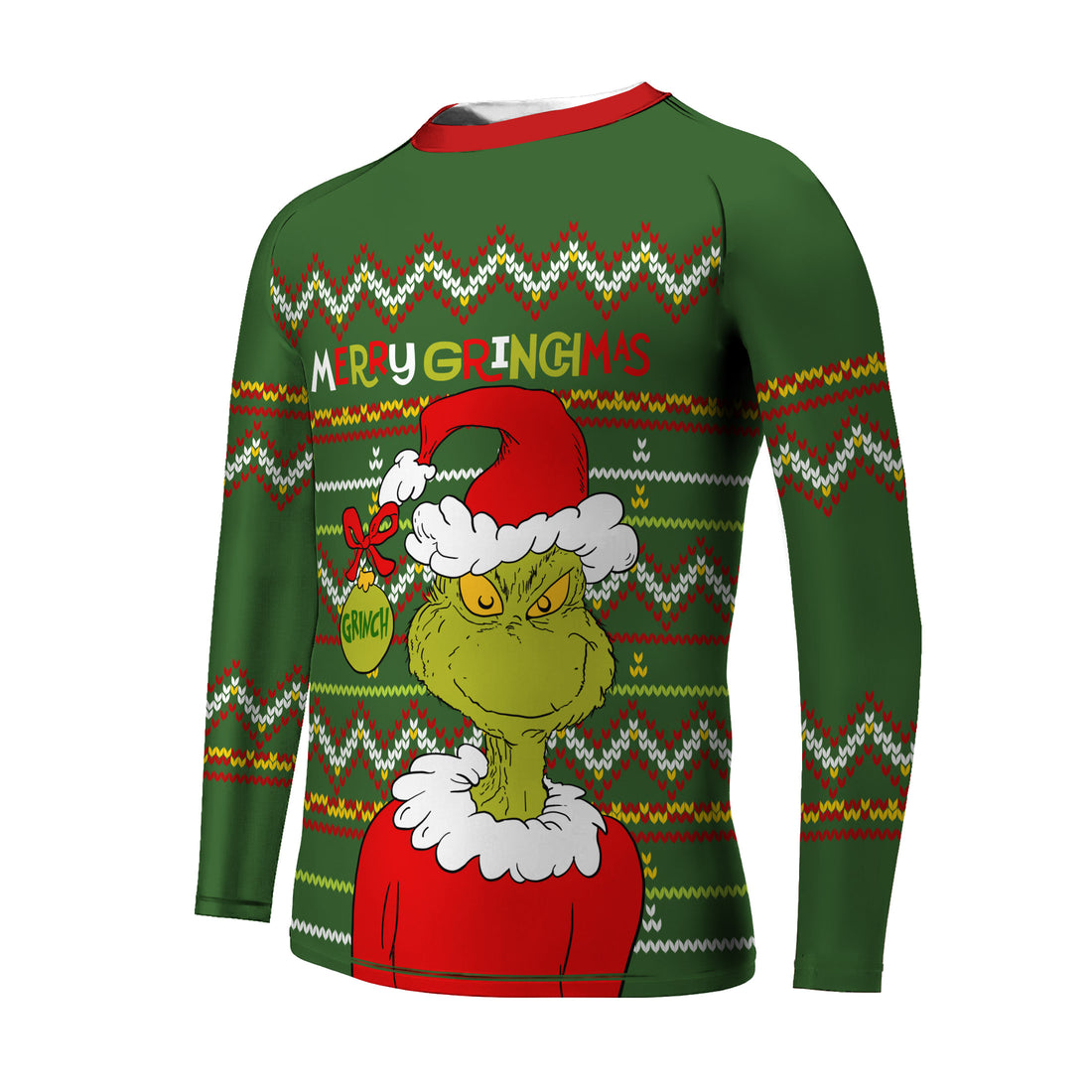 Merry Grinchmas Kids Rash Guard