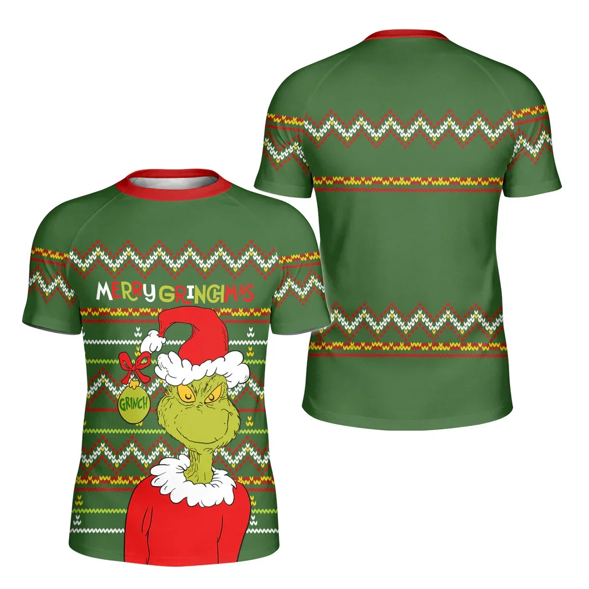 Merry Grinchmas Kids Rash Guard