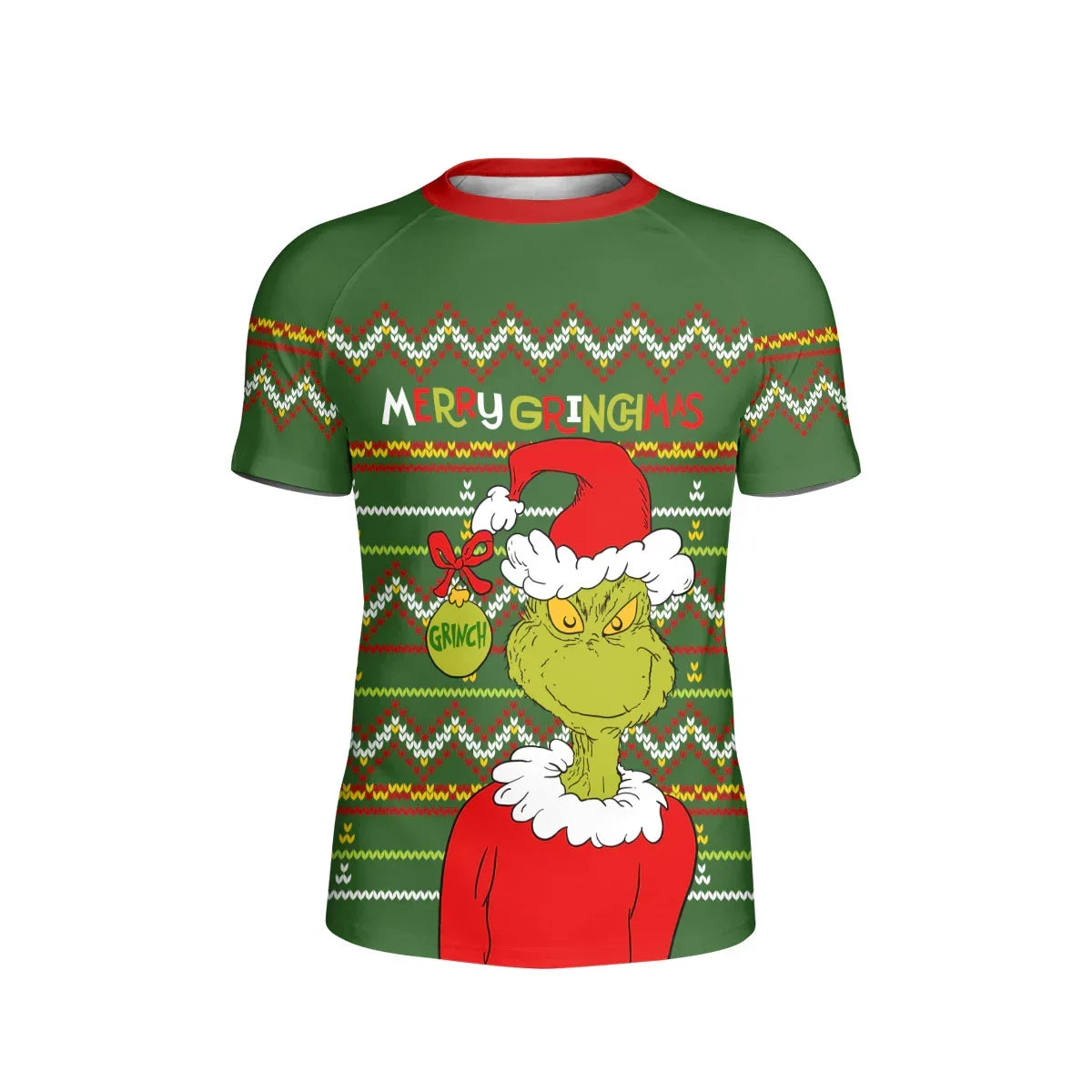 Merry Grinchmas Kids Rash Guard