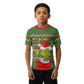 Merry Grinchmas Kids Rash Guard