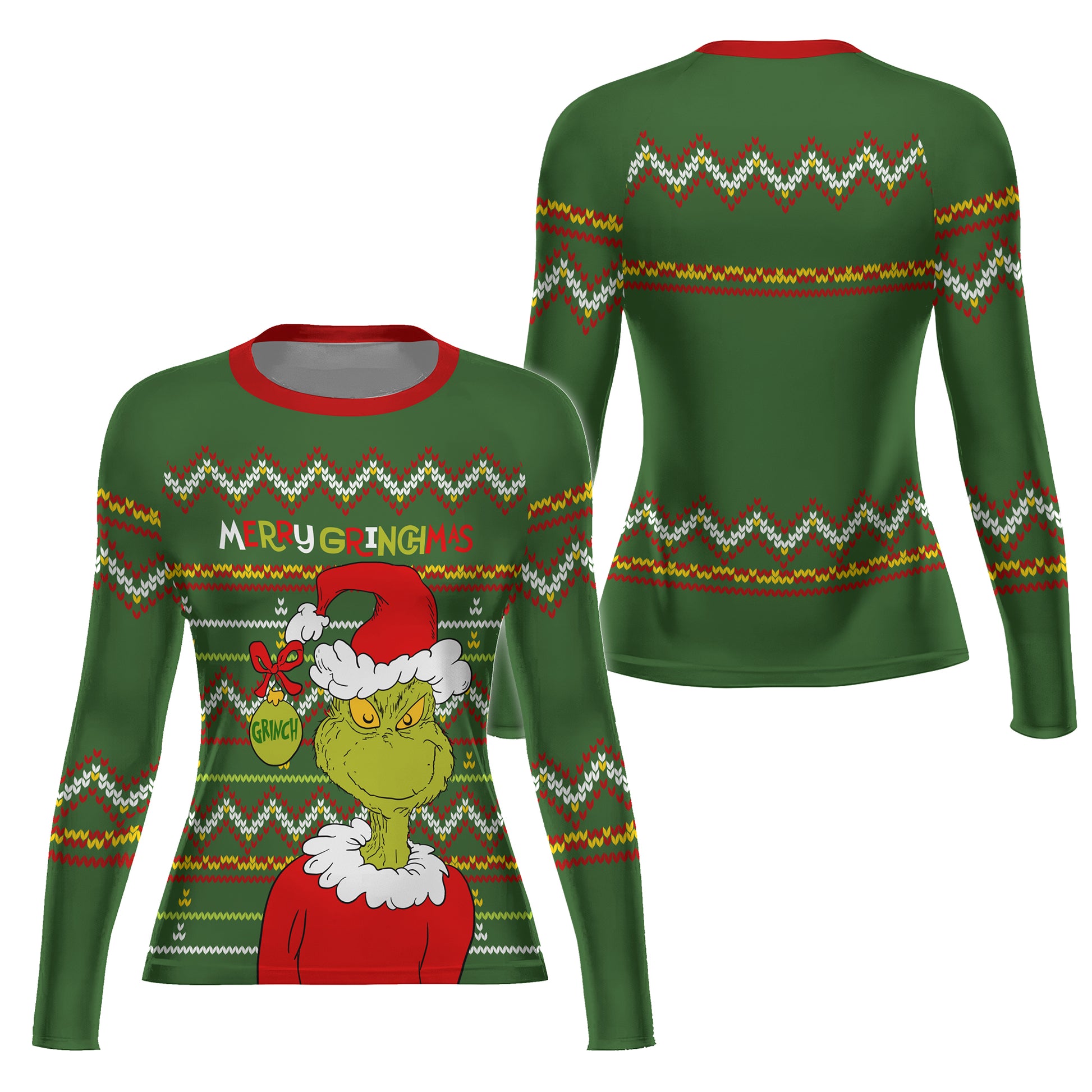 Merry Grinchmas Rash Guard