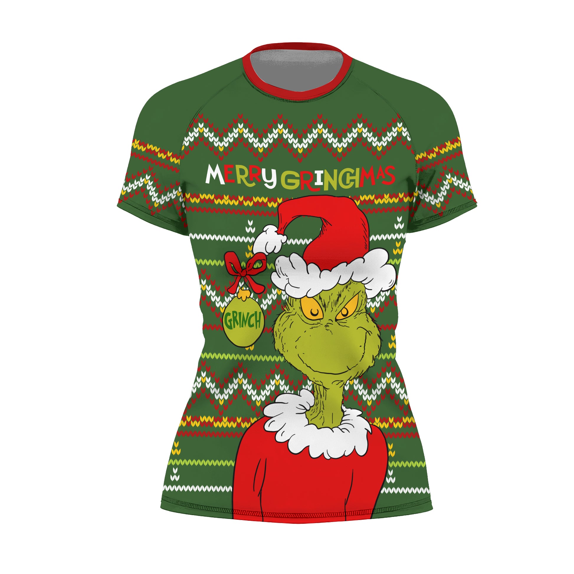 Merry Grinchmas Rash Guard