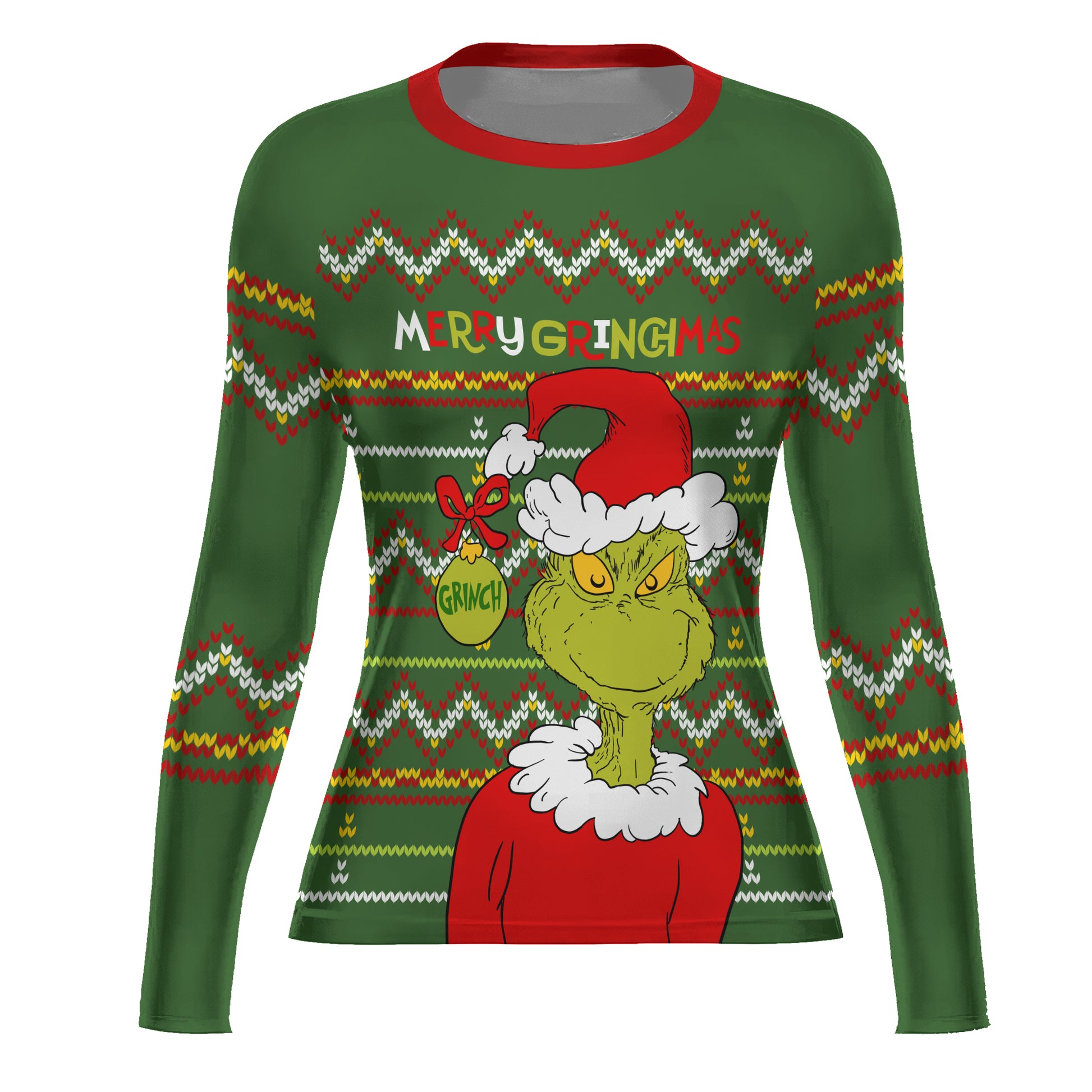 Merry Grinchmas Rash Guard